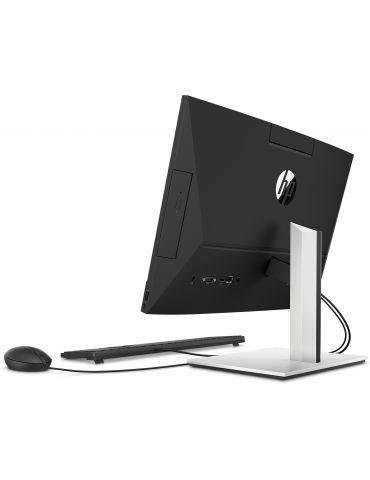 Desktop HP ProOne 600 G6 AIO, Intel Core i5-10500, 23.8inch, RAM 8GB, SSD 256GB, Intel UHD Graphics 630, Win 10 Pro, Black Hp - 