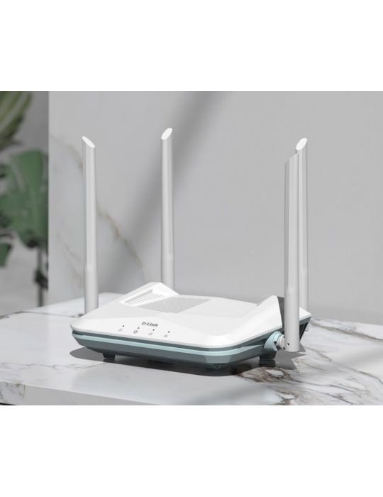 D-Link AX1500 R15 router wireless Gigabit Ethernet Bandă dublă (2.4 GHz/ 5 GHz) Alb D-link - 3