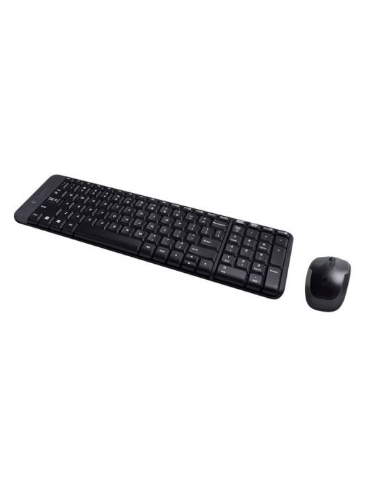 Logitech Wireless Combo MK220 tastaturi RF fără fir QWERTY Englez Negru Logitech - 2