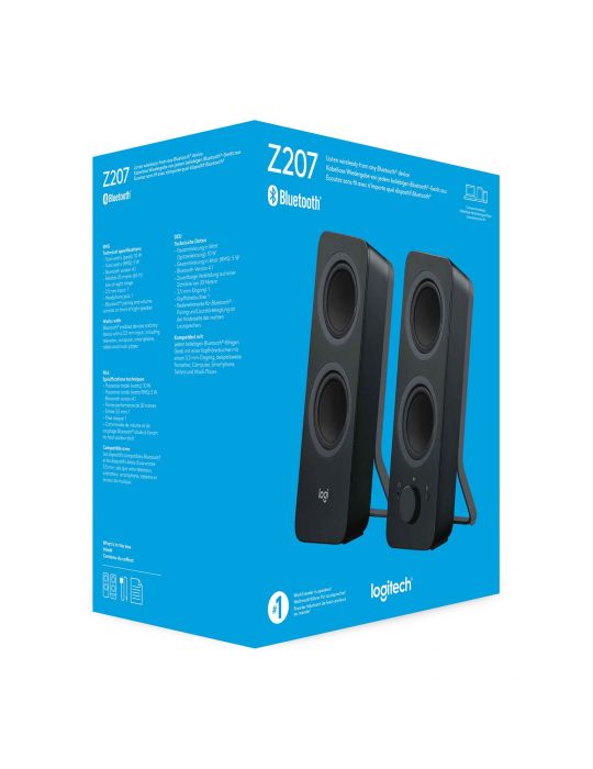 Logitech Z207 Bluetooth® Computer Speakers Negru Prin cablu & Wireless 5 W Logitech - 7