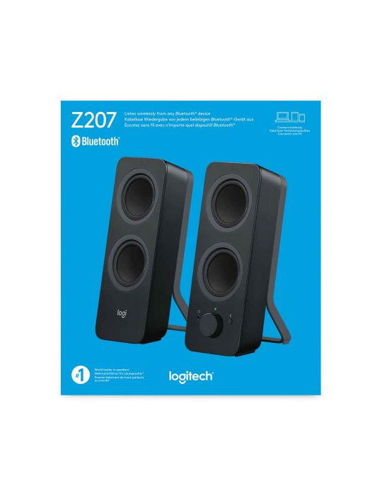 Logitech Z207 Bluetooth® Computer Speakers Negru Prin cablu & Wireless 5 W Logitech - 10
