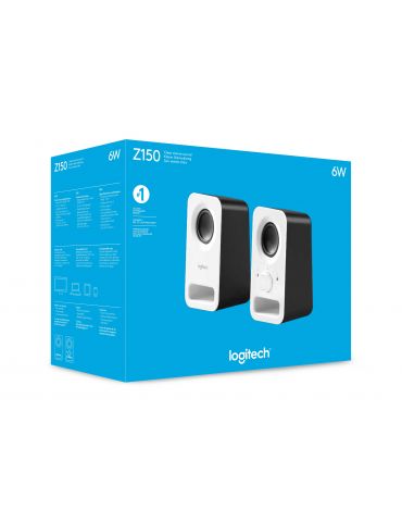 Logitech Z150 Multimedia Speakers Alb Prin cablu 6 W Logitech - 4