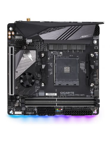 Gigabyte X570 I AORUS PRO WIFI (rev. 1.0) AMD X570 Mufă AM4 mini ITX Gigabyte - 2