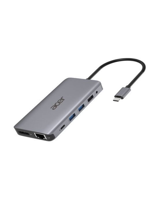 Acer HP.DSCAB.009 stații de andocare și replicatoare de porturi pentru calculatoare portabile Prin cablu USB 3.2 Gen 1 (3.1 Gen 
