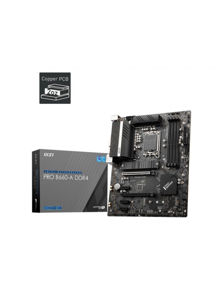 Placa de baza MSI PRO B660-A DDR4