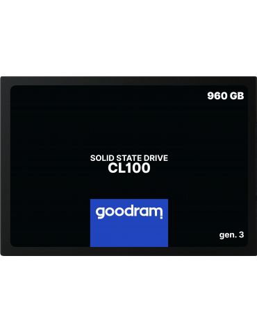 SSD intern GOODRAM CL100 G3 960GB SATA-III 2.5 inch Goodram - 1 - Tik.ro