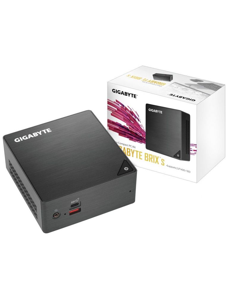 Gigabyte GB-BRI5H-8250 sistem barebone UCFF Negru BGA 1356 i5-8250U 1,6 GHz
