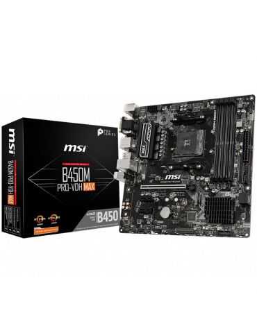 Msi main board desktop b450 (sam4 4xddr4 1xpci-e x16 2xpci-e Msi - 1