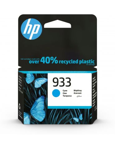 HP Cartuş de cerneală original 933 cyan Hp - 1 - Tik.ro