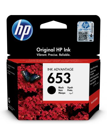 Cartus Cerneala HP 653 Black Hp - 1 - Tik.ro