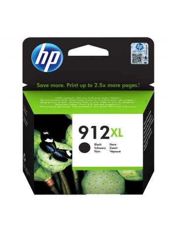 HP 912XL cartușe cu cerneală 1 buc. Original Productivitate Înaltă (XL) Negru Hp - 1