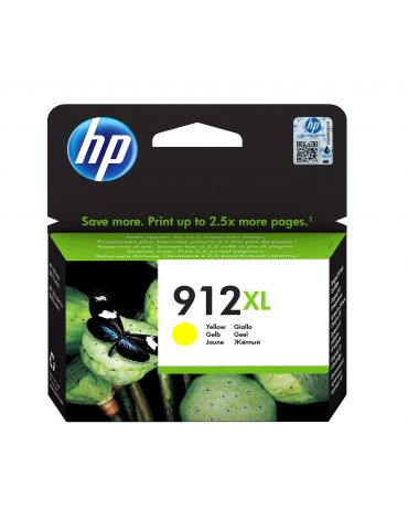 HP 912XL cartușe cu cerneală 1 buc. Original Productivitate Înaltă (XL) Galben Hp - 1 - Tik.ro