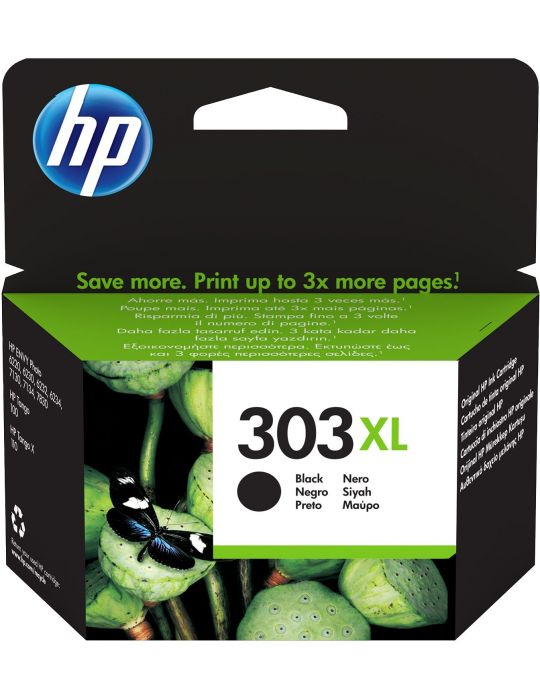 HP Cartuș de cerneală original de capacitate extinsă 303XL negru Hp - 1