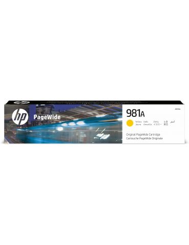 HP Cartuş original 981A PageWide, Galben Hp - 1 - Tik.ro