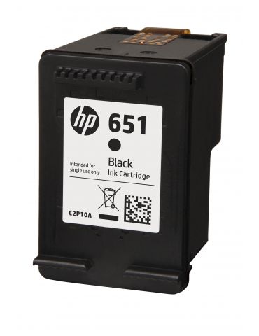 Cartus Cerneala HP 651 Black - C2P10AE Hp - 1 - Tik.ro