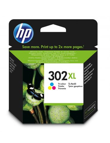 Cartus Cerneala HP 302 XL Tri-Colour - F6U67AE Hp - 1 - Tik.ro