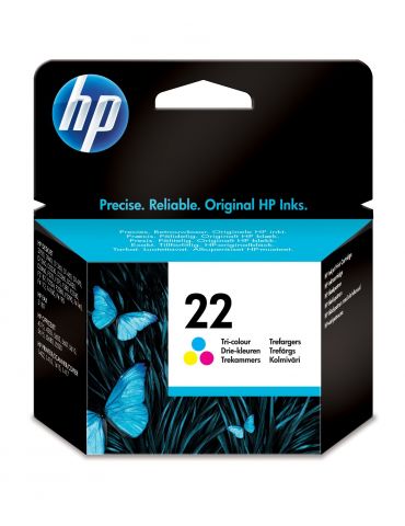 Cartus cerneala HP 22 Tri-colour - C9352AE Hp - 1 - Tik.ro