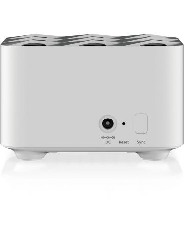 NETGEAR Orbi WiFi System (RBK12) AC1200 router wireless Gigabit Ethernet Bandă dublă (2.4 GHz/ 5 GHz) 4G Alb Netgear - 4