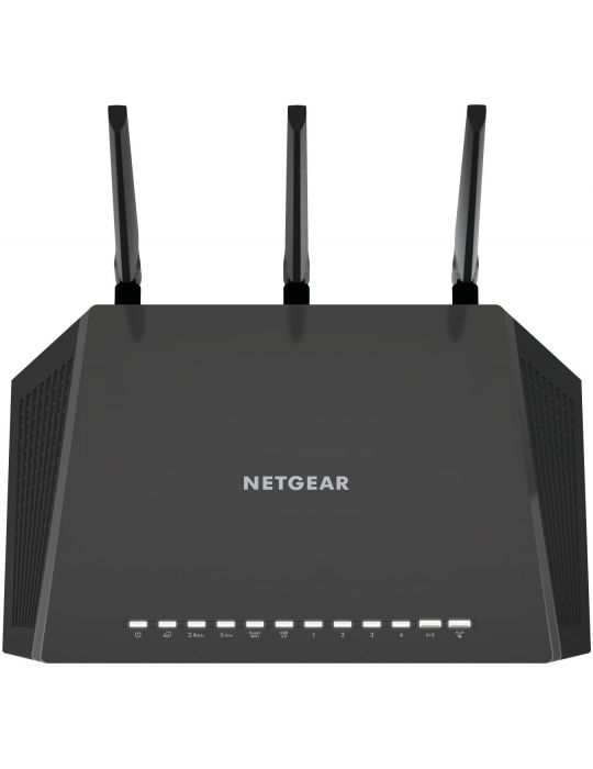 NETGEAR R6700 router wireless Gigabit Ethernet Bandă dublă (2.4 GHz/ 5 GHz) 4G Negru Netgear - 3