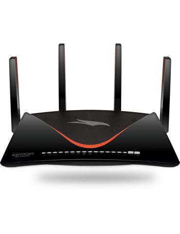 NETGEAR XR700 router wireless Gigabit Ethernet Tri-band (2.4 GHz / 5 GHz / 60 GHz) 4G Negru Netgear - 1 - Tik.ro