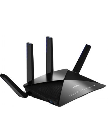NETGEAR Nighthawk X10 router wireless Gigabit Ethernet Bandă dublă (2.4 GHz/ 5 GHz) 4G Negru Netgear - 1 - Tik.ro