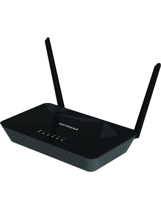 NETGEAR D1500 router wireless Fast Ethernet Bandă unică (2.4 GHz) 4G Negru Netgear - 1