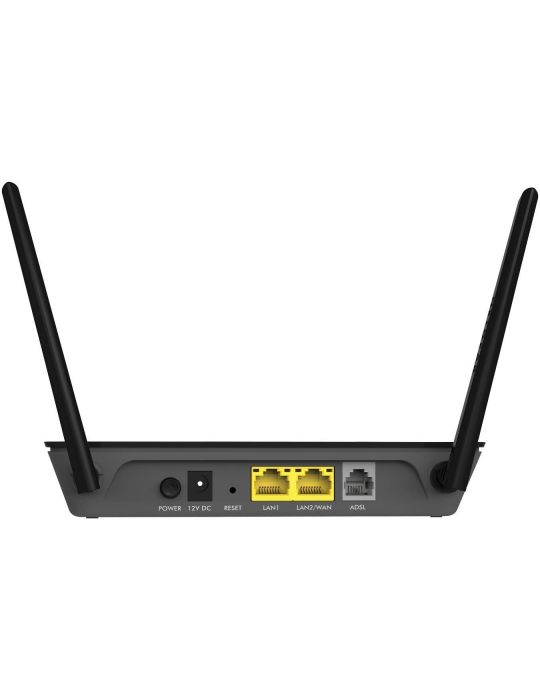 NETGEAR D1500 router wireless Fast Ethernet Bandă unică (2.4 GHz) 4G Negru Netgear - 3