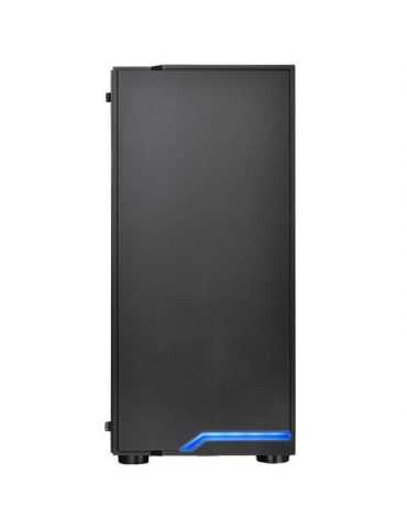 Carcasa thermaltake h100 tempered glass neagra spcc steel atx mid Thermaltake - 1