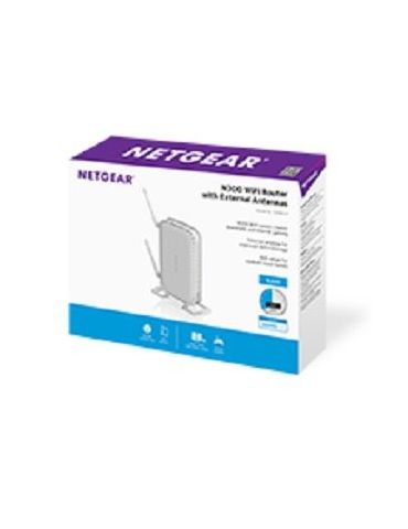 Netgear WNR614 Fast Ethernet (10/100) Power over Ethernet (PoE) Suport Alb Netgear - 4
