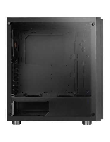 Carcasa thermaltake h100 tempered glass neagra spcc steel atx mid Thermaltake - 1