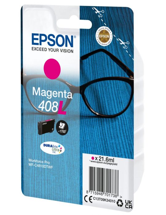 Epson C13T09K34010 cartușe cu cerneală 1 buc. Original Productivitate Înaltă (XL) Magenta Epson - 2