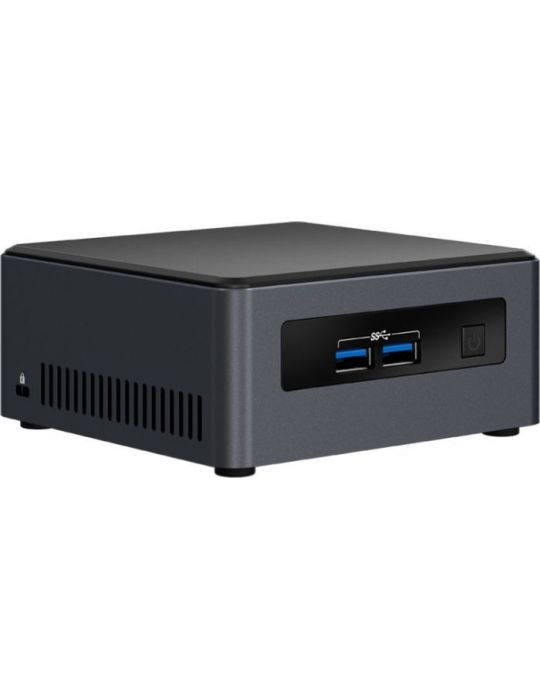 Intel NUC BLKNUC7I5DNH3E sistem barebone UCFF Negru BGA 1356 i5-7300U 2,6 GHz Intel - 1