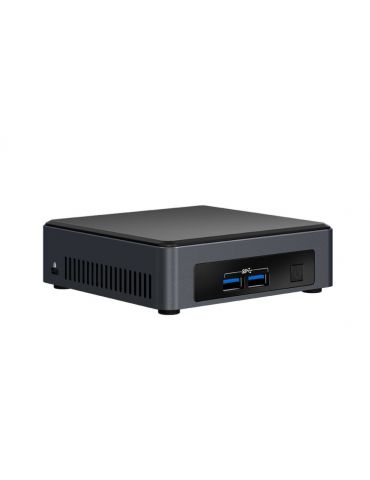 Intel NUC BLKNUC7I3DNKE sistem barebone UCFF Negru BGA 1356 i3-7100U 2,4 GHz Intel - 1