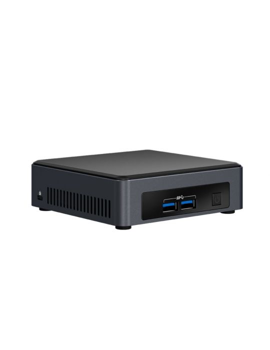 Intel NUC BLKNUC7I3DNKE sistem barebone UCFF Negru BGA 1356 i3-7100U 2,4 GHz Intel - 1