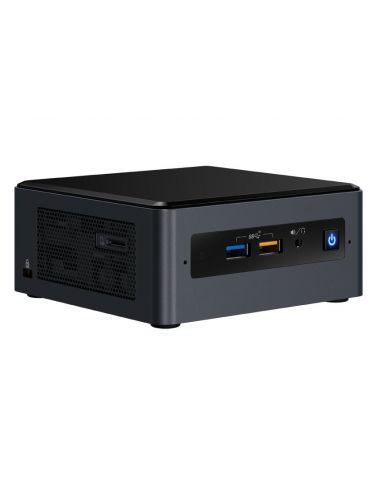 Intel NUC BOXNUC8I3BEH2 sistem barebone UCFF Negru BGA 1528 i3-8109U 3 GHz Intel - 1