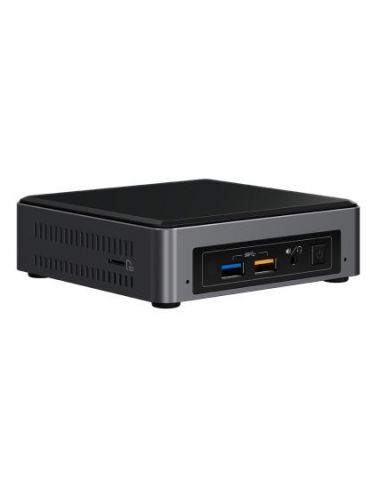 Intel BOXNUC7I5BNK sistem barebone UCFF Negru, Gri i5-7260U 2,2 GHz Intel - 1