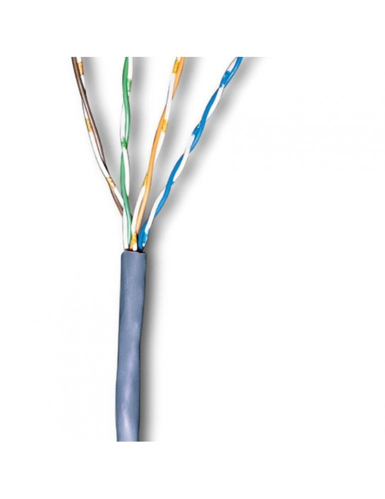 Rola cablu utp nexans cat5e 305 m cupru solid awg24 portocaliu n100.507-oe