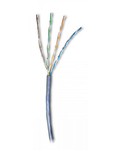 Rola cablu utp nexans cat5e 305 m cupru solid awg24 gri n100.517-de Nexans - 1 - Tik.ro