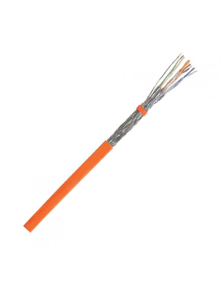 1 m cablu nexans cupru s/ftp cat 7a awg23 lszh portocaliu lanmark rola 1000 metri full cupru vanzare la rola 1000m n100.371-od