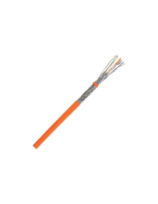 1 m cablu nexans cupru dual s/ftp cat 7 awg23 lszh portocaliu lanmark rola 500 metri full cupru vanzare la rola 500m n100.367-od
