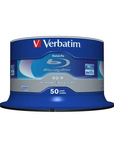 Verbatim Datalife 6x BD-R 25 Giga Bites 50 buc. Verbatim - 1 - Tik.ro