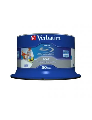 Verbatim 43812 discuri Blu-Ray blank BD-R 25 Giga Bites 50 buc. Verbatim - 1 - Tik.ro