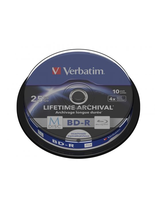 Verbatim M-Disc 4x BD-R 25 Giga Bites 10 buc. Verbatim - 2