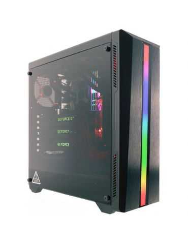 Carcasa riotoro cr100tg rgb neagra spcc steel atx mini tower Other vendors - 1