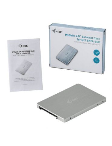 i-tec M2SATA carcasă disc memorie Carcasă SSD Metalic 2.5" I-tec - 7