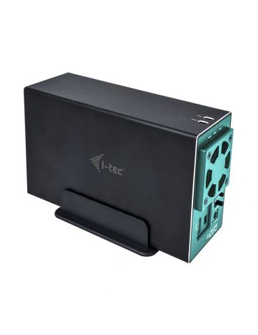 i-tec CAMYSAFEDUAL35 carcasă disc memorie Carcasă HDD Negru 3.5" I-tec - 2