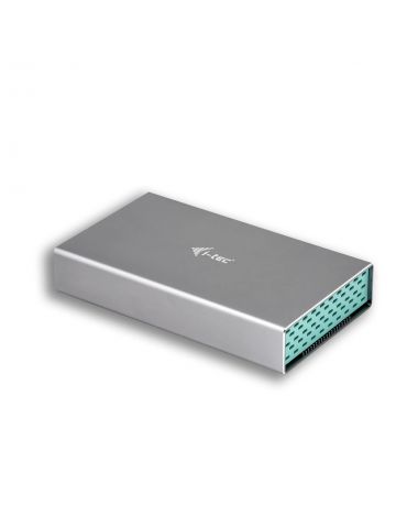 i-tec C31MYSAFE35 carcasă disc memorie Carcasă HDD Aluminiu, Turcoaz 3.5" I-tec - 2