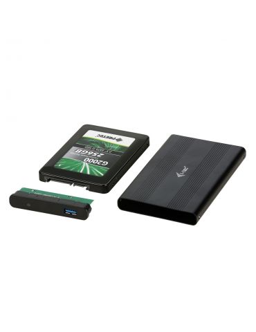 i-tec Advance MYSAFEU312 carcasă disc memorie Cutie protecție HDD/SSD Negru 2.5" I-tec - 5