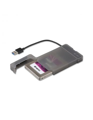 i-tec MYSAFEU313 carcasă disc memorie Cutie protecție HDD/SSD Negru 2.5" I-tec - 1 - Tik.ro