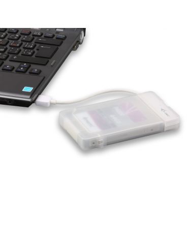 i-tec MYSAFEU314 carcasă disc memorie Cutie protecție HDD/SSD Alb 2.5" I-tec - 5